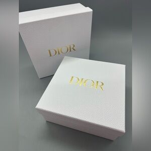 Dior Gift Box Set - included 2 boxes - White